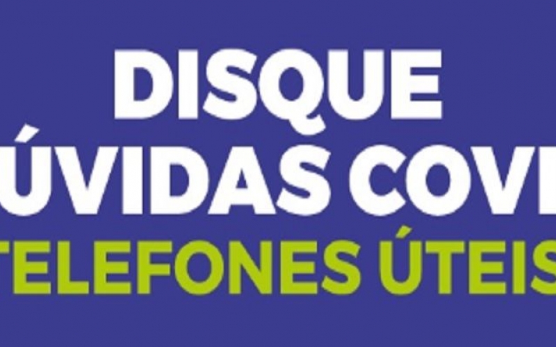 DISQUE DÚVIDAS COVID